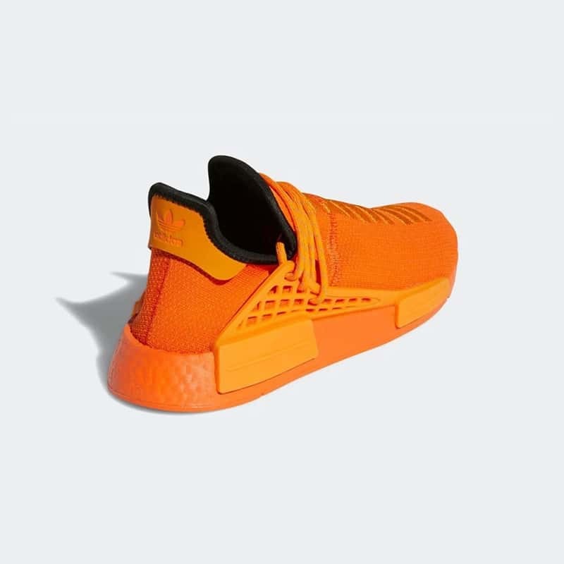 Pharrell Williams x adidas NMD HU Bright Orange GY0095 Grailify